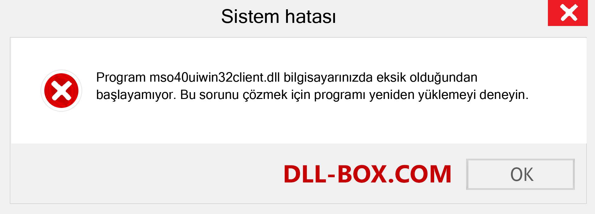 mso40uiwin32client.dll dosyası eksik mi? Windows 7, 8, 10 için İndirin - Windows'ta mso40uiwin32client dll Eksik Hatasını Düzeltin, fotoğraflar, resimler